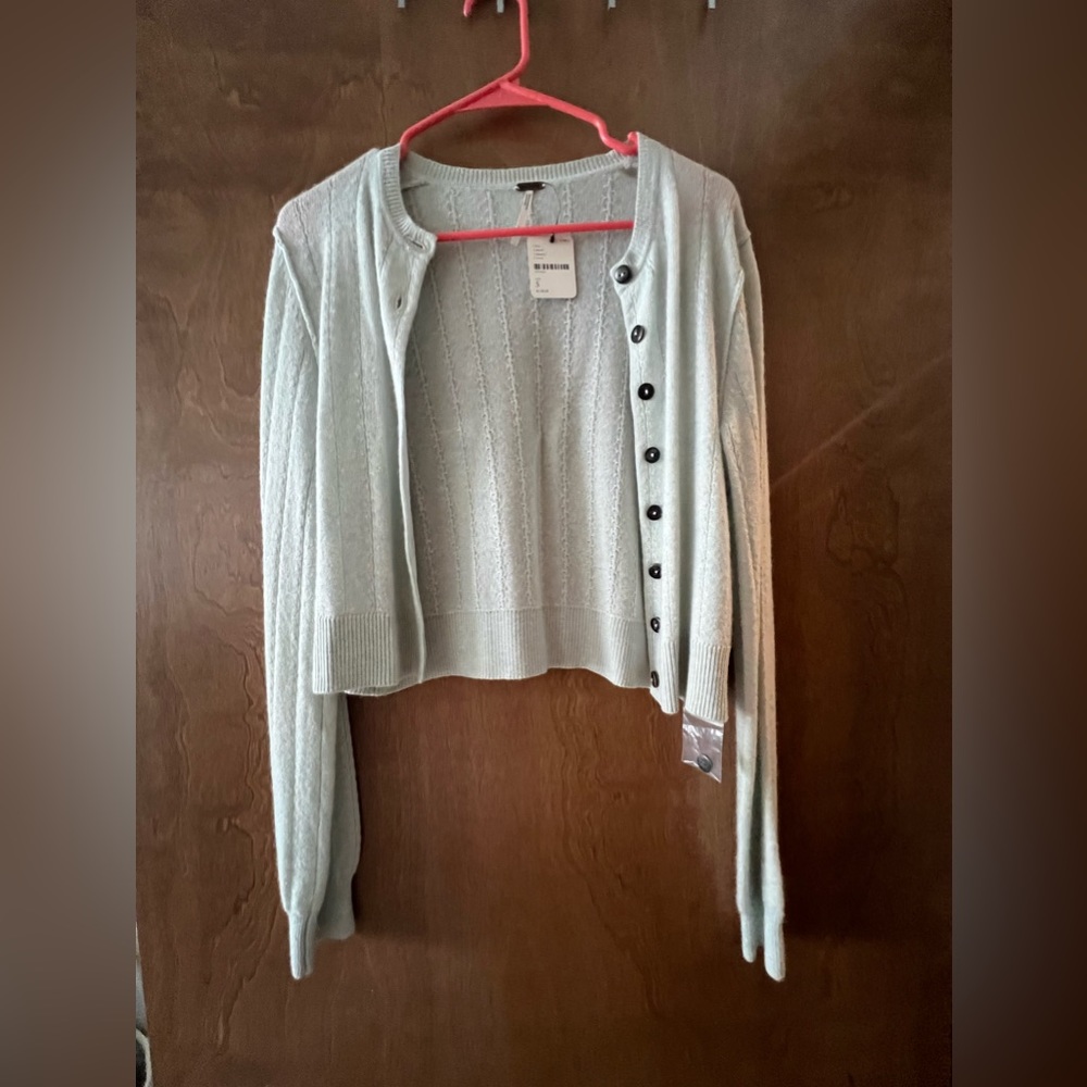 Mint green sweater